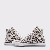 کتونی کانورس آل استار Chuck Taylor All Star Leopard مشکی مردانه و زنانه اورجینال