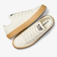 کتونی کانورس آل استار Chuck Taylor All Star Taylored Lux کرم مردانه و زنانه اورجینال