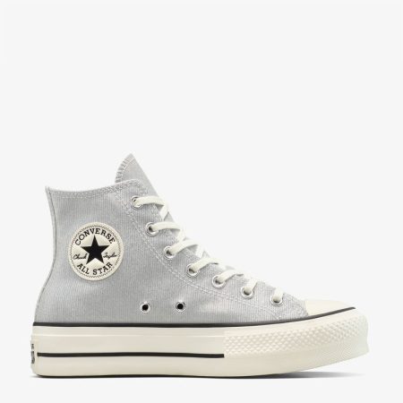 کتونی کانورس آل‌استار Chuck Taylor All Star Lift سفید زنانه