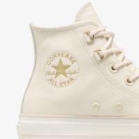 کتونی کانورس آل‌استار Chuck Taylor All Star Lift کرم زنانه