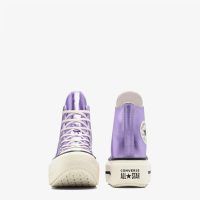 کتونی کانورس آل‌استار Chuck Taylor All Star Lift Double Stack بنفش مردانه و زنانه