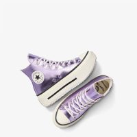کتونی کانورس آل‌استار Chuck Taylor All Star Lift Double Stack بنفش مردانه و زنانه