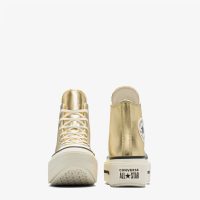 کتونی کانورس آل‌استار Chuck Taylor All Star Lift Double Stack زرد مردانه و زنانه