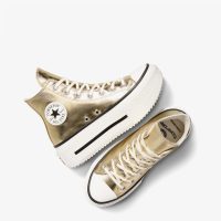 کتونی کانورس آل‌استار Chuck Taylor All Star Lift Double Stack زرد مردانه و زنانه