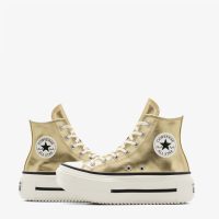کتونی کانورس آل‌استار Chuck Taylor All Star Lift Double Stack زرد مردانه و زنانه