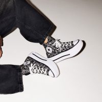 کتونی کانورس آل‌استار Chuck Taylor All Star Lift Double Stack مشکی مردانه و زنانه