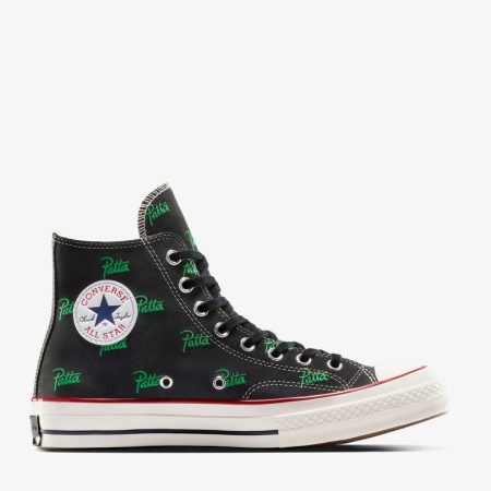 کتونی کانورس x Patta Chuck 70 مشکی سوئت مردانه و زنانه