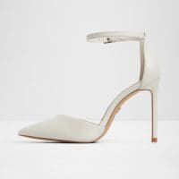 کفش زنانه پاشنه بلند سفید اکرو آلدو DERPERLA – ALDO