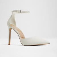 کفش زنانه پاشنه بلند سفید اکرو آلدو DERPERLA – ALDO