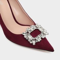 کفش پاشنه‌دار زنانه زرشکی MIDORI-TR – ALDO