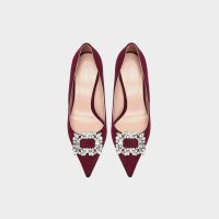 کفش پاشنه‌دار زنانه زرشکی MIDORI-TR – ALDO