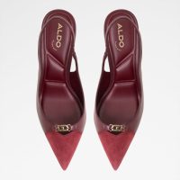 کفش پاشنه‌دار زنانه قرمز پشت باز AUGUSTAS – ALDO