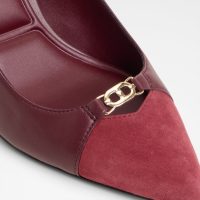 کفش پاشنه‌دار زنانه قرمز پشت باز AUGUSTAS – ALDO