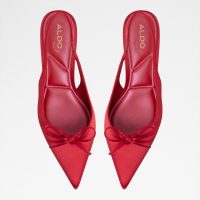 کفش پاشنه‌دار زنانه قرمز پشت باز AZIZZA – ALDO