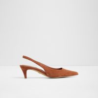 کفش پاشنه‌دار زنانه قهوه‌ای پشت باز LEANE – ALDO