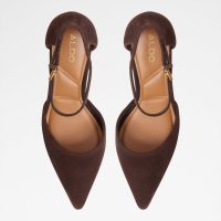 کفش پاشنه‌دار زنانه قهوه‌ای MERLO – ALDO