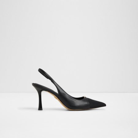 کفش پاشنه‌دار زنانه مشکی پشت باز AUGUSTAS – ALDO