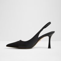 کفش پاشنه‌دار زنانه مشکی پشت باز AUGUSTAS – ALDO