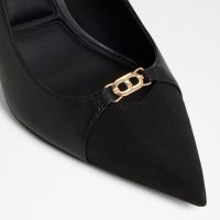 کفش پاشنه‌دار زنانه مشکی پشت باز AUGUSTAS – ALDO