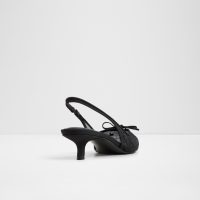 کفش پاشنه‌دار زنانه مشکی پشت باز AZARO – ALDO