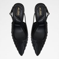 کفش پاشنه‌دار زنانه مشکی پشت باز ELUSE – ALDO