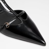 کفش پاشنه‌دار زنانه مشکی پشت باز GALATRIX – ALDO