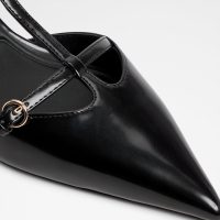 کفش پاشنه‌دار زنانه مشکی پشت باز GALATRIX – ALDO