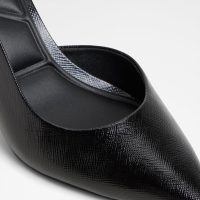 کفش پاشنه‌دار زنانه مشکی پشت باز JEANNY – ALDO