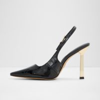 کفش پاشنه‌دار زنانه مشکی پشت باز MARYSA – ALDO