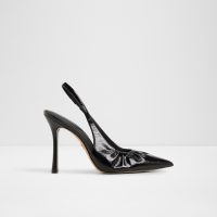 کفش پاشنه‌دار زنانه مشکی پشت باز MYSTIE – ALDO