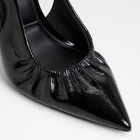 کفش پاشنه‌دار زنانه مشکی پشت باز MYSTIE – ALDO