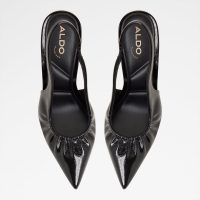 کفش پاشنه‌دار زنانه مشکی پشت باز MYSTIE – ALDO