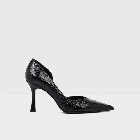 کفش پاشنه‌دار زنانه مشکی چرمی HOKOTA-TR – ALDO