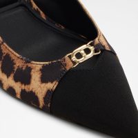 کفش پاشنه‌دار زنانه مولتی پلنگی پشت باز AUGUSTAS – ALDO