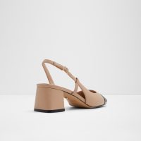 کفش پاشنه‌دار زنانه کرم پشت باز BIALLE – ALDO