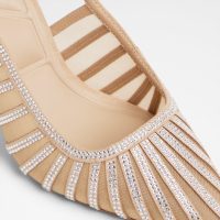 کفش پاشنه‌دار زنانه کرم پشت باز ELUSE – ALDO