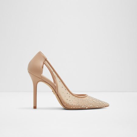 کفش پاشنه‌دار زنانه کرم EBENEZER – ALDO