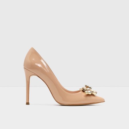 کفش پاشنه‌دار زنانه کرم MIHARA-TR – ALDO