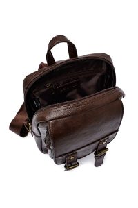 کیف دوشی مردانه قهوه‌ای دری مد