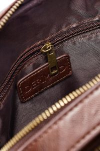 کیف دوشی کوچک مردانه قهوه‌ای دری مد