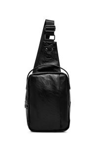 کیف دوشی کوچک مردانه مشکی دری مد