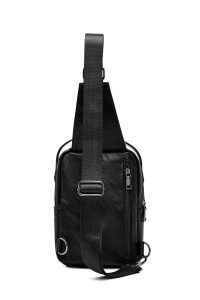 کیف دوشی کوچک مردانه مشکی دری مد