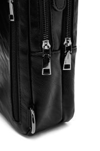 کیف دوشی کوچک مردانه مشکی دری مد