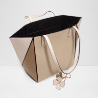 کیف زنانه بژ دوشی و دستی LARGEPRISMATOTE – ALDO