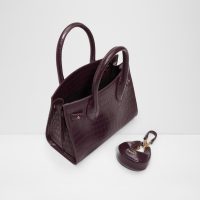 کیف زنانه زرشکی دوشی و دستی AURALIE – ALDO