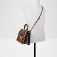 کیف زنانه قهوه‌ای دسته بالا MARTISSA – ALDO