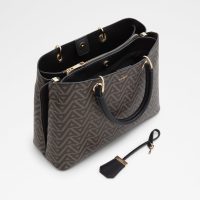 کیف زنانه قهوه‌ای دوشی و دستی EILE – ALDO