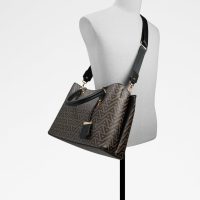 کیف زنانه قهوه‌ای دوشی و دستی EILE – ALDO