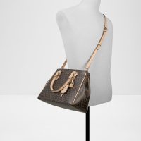 کیف زنانه قهوه‌ای دوشی و دستی JAVAMAENTAR – ALDO