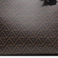 کیف زنانه قهوه‌ای دوشی و دستی LARGEPRISMATOTE – ALDO